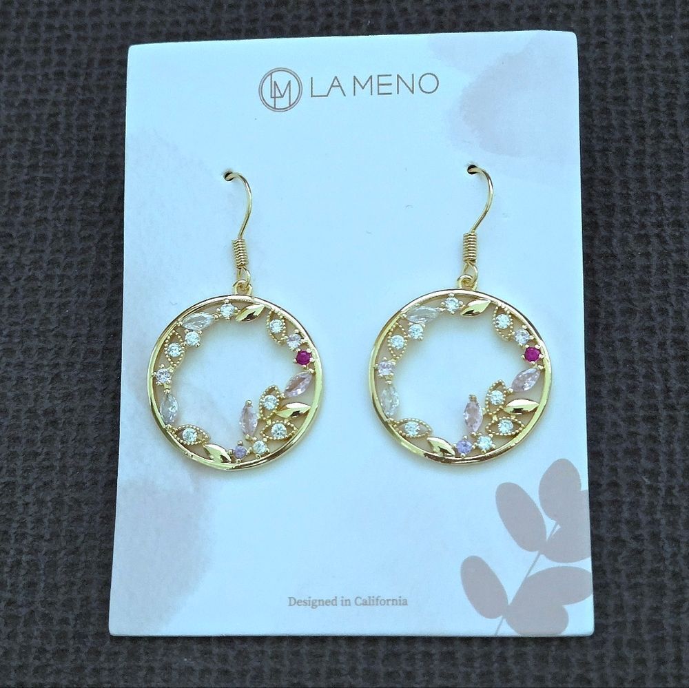 La Meno "Secret🤫 Garden💐" Earrings - Picture 6 of 16